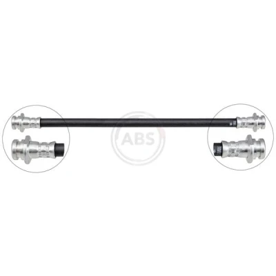 Abbildung von A.B.S. SL 3538 Bremsschläuche 298 INN M10x 1.0 SUZUKI: Samurai SUV, Vitara I SUV Cabrio,