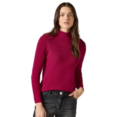 Abbildung von Cecil Strickpullover, Damen, Größe: Large, Pink