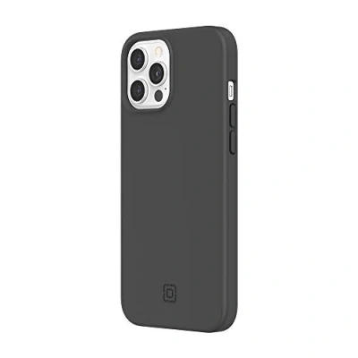 Abbildung von Incipio Organicore Hülle kompatibel mit iPhone 12 Pro Max (6,7&quot;) [Kompostierbar &amp; planzenbasierende Materialien I 2,4m sturzfest Qi kompatibles Cover Stoßfeste Handyhülle] charcoal schwarz