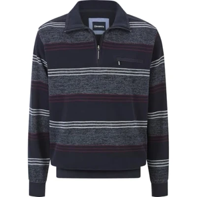 Abbildung von Babista Sweatshirt, Herren, Größe: Large, Blau gestreift