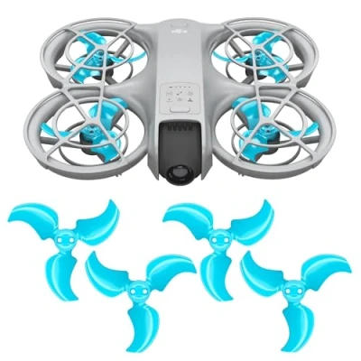 Abbildung von Master Airscrew Stealth Propeller kompatibel mit DJI Neo Blau, 4 Stück