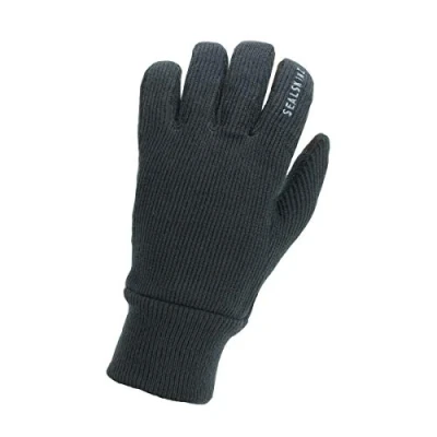 Abbildung von SealSkinz Unisex Windproof All Weather Knitted Glove, Grau, M EU