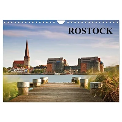 Abbildung von Rostock (Wandkalender 2025 DIN A4 quer), CALVENDO Monatskalender