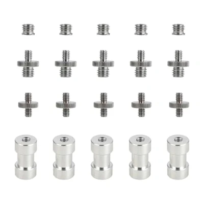 Abbildung von 20 Stück Kamera Schraube Stativgewinde Adapter 1/4&quot; auf 3/8&quot; für Stativ, Monopod, Kugelkopf, Licht Standplatz Stativkopf, Männlich Gewinde