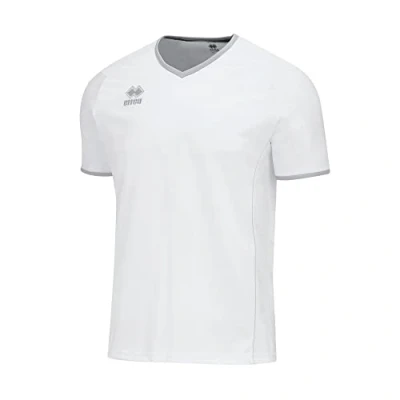 Abbildung von Errea Lennox MC Ad, T Shirt für Herren L Azzurro Bianco