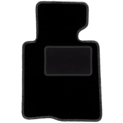 Abbildung von Wielganizator Automatte Passend für BMW 3 E46 Cabrio 2000 2007 Velours Autozubehör Praktische Fußmatte Auto 1 teilig schwarz