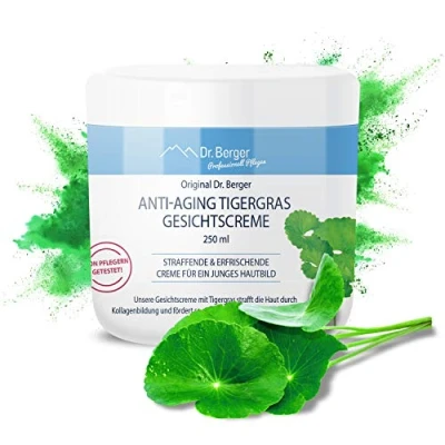 Abbildung von Dr. Berger Anti Aging Creme Original Tigergras Gesichtscreme 250 ml,