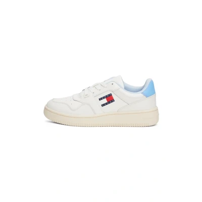 Abbildung von Tommy Jeans NEW Retro Basket Sneaker low, Damen, Größe: 36, Sugarplum blue Schuhe