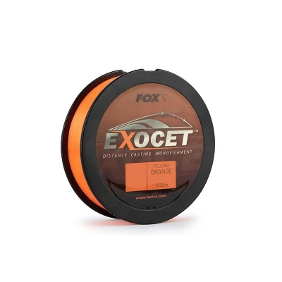 Abbildung von Fox Exocet Fluoro Orange Mono 1000m monofile Karpfenschnur, Durchmesser/Tragkraft:0.33mm / 16lb 7.5kg