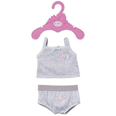Abbildung von Zapf Creation® Puppenkleidung 827543 A BABY born Unterwäsche Grau 43 cm