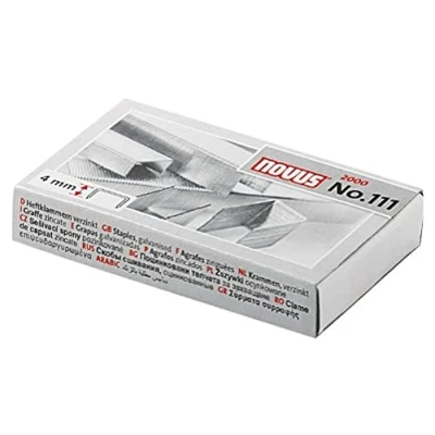 Abbildung von novus Heftklammern No.111 2.000 Stück