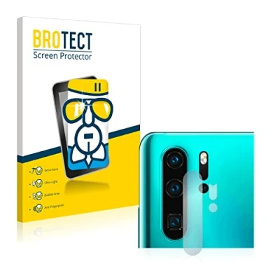 Abbildung von BROTECT Schutzglas für Huawei P30 Pro New Edition (NUR Kameraschutz) Schutzfolie Panzer Folie Glas [Extrem Kratzfest 9H, Anti Fingerprint,