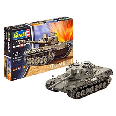 Abbildung von Revell LEOPARD 1, Tank model, Montagesatz, 1:35, Kunststoff, Ambitioniert