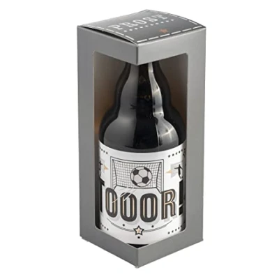 Abbildung von Jack`s Bierflasche Fußball &quot;Tooor!&quot; mit Geschenkverpackung 0,33 l/Männergeschenk/Zum Geburtstag/Party/Fußball