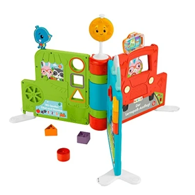 Abbildung von Fisher Price® Motorikbrett Price HCL07 Riesen Sitz&amp;Steh Erlebnisbuch