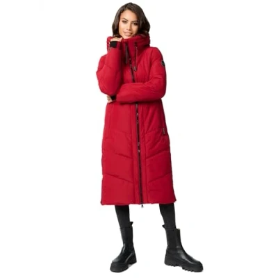 Abbildung von Marikoo Stepp Nadaree Wintermantel, Damen, Größe: Large, Dark red