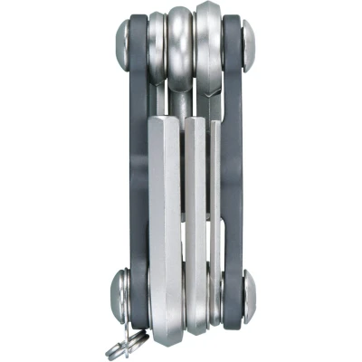 Abbildung von Topeak Unisex Erwachsene Mini 6 Multitool, Silber, 6,6 x 2,8 1,8 cm
