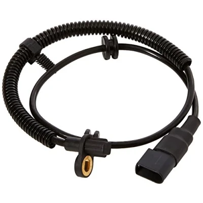 Abbildung von ESEN SKV 06SKV068 ABS Sensor Hinterachse 2 polig 590mm 12V elektrisch schwarz oval Male FORD: Focus Mk1 Schrägheck, Kombi