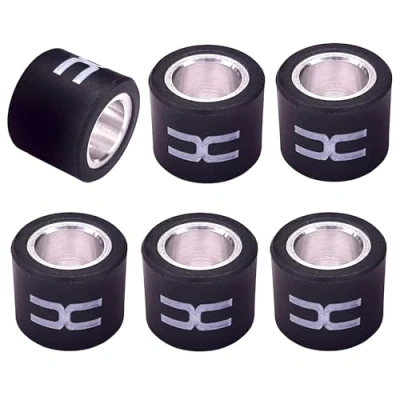 Abbildung von cyclingcolors 6x Variogewichte variorollen 19x15.5mm variomatik moped roller 50cc (7.0g)