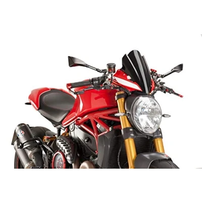 Abbildung von Puig 8900 N Touring Windschutzscheibe für Ducati Monster 1200 R 16 &#039; 17&#039;