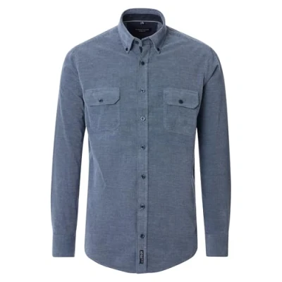 Abbildung von CASAMODA Herren Hemd 444381500 Blau XXL