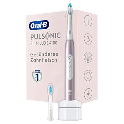 Abbildung von Oral B Oralb Elektrische ZAHNBÜRSTE Pulsonic SLIM LUXE 4100 Rosegold Zahnbürste, Größe: One Size,