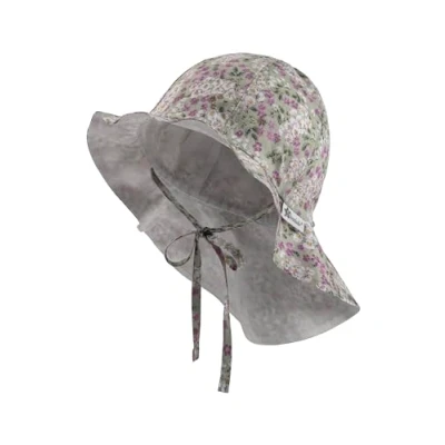 Abbildung von Sterntaler Millefleura sun hat Hut für Kinder, Größe: 47, Mint grün