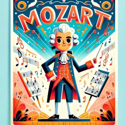 Abbildung von Mozart: Illustrated Biography for Children: A Musical Prodigy and His Enchanting Journey (Illustrated Biographies Children)