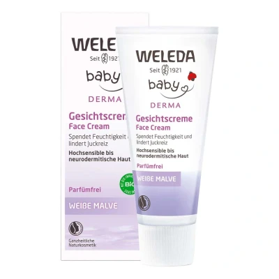 Abbildung von Weleda White Mallow FACE Cream Gesichtscreme, Größe: 50 ml,
