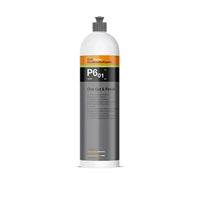 Abbildung von Koch Chemie One Cut &amp; Finish P6.01 1 Liter Hochglanzpolitur mit Versiegelung Autopolitur