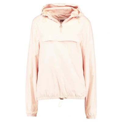 Abbildung von Urban Classics Basic Windbreaker, Damen, Größe: Small, Light pink