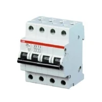 Abbildung von ABB S200 Leitungsschutzschalter Typ C, Pol 3P+N 13A System Pro M Compact DIN Schienen Montage