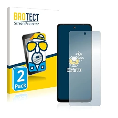 Abbildung von BROTECT Entspiegelungs Schutzfolie für Motorola Moto G60 (2 Stück) Matte Displayschutz Folie, Anti Reflex, Fingerprint