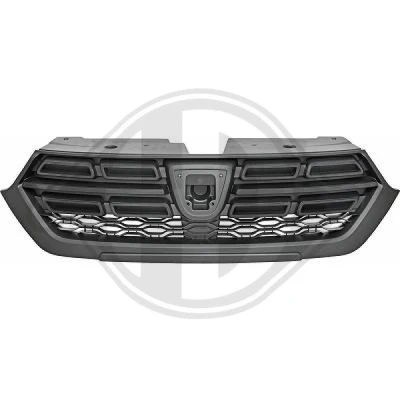 Abbildung von DIEDERICHS 4570140 Kühlergrill schwarz DACIA: Dokker Kombi, Express