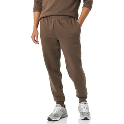 Abbildung von Amazon Essentials Herren Fleecejogginghose, Mittel Braun, XXL