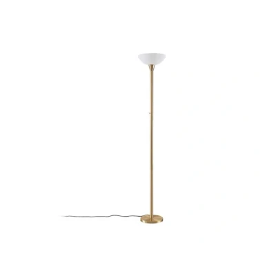 Abbildung von Deckenfluter Ignacia, Glas, messing