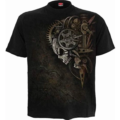 Abbildung von Spiral Diesel Punk T Shirt Schwarz XXL