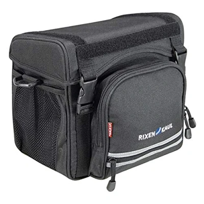 Abbildung von KLICKfix 0274S Unisex Erwachsene klick Fix Allrounder Lenkertasche, Schwarz, one Size