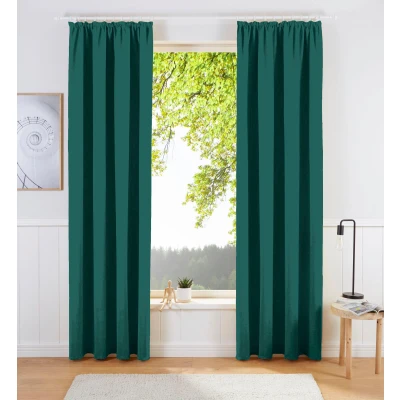 Abbildung von my home Verdunkelungsvorhang &quot;Sola&quot;, (1 St.), Breite:130 cm oder 270 cm,1 Schal, einfarbig, Verdunkelung, Überbreite