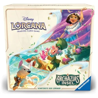 Abbildung von Ravensburger Sammelkarte Lorcana Archazias Insel Schatzkiste (Deutsch)