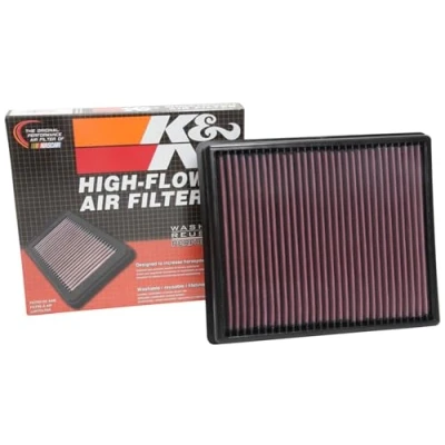 Abbildung von K&amp;N Luftfilter kompatibel mit Volkswagen Crafter 2.0D 2017 (33 3120) Rot