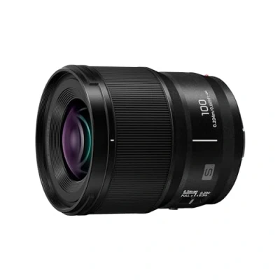 Abbildung von Panasonic Lumix S E100: 100 mm F2.8 Makroobjektiv, Vollformat Kameraobjektiv, kompaktes &amp; leichtes Design, 298 g, Zweiphasen Linearmotor, 1:1 Vergrößerung, ideal für Video,Schwarz