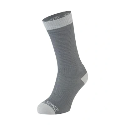 Abbildung von SealSkinz Waterproof Warm Weather Mid Length Sock Unisex Erwachsene, grau, M