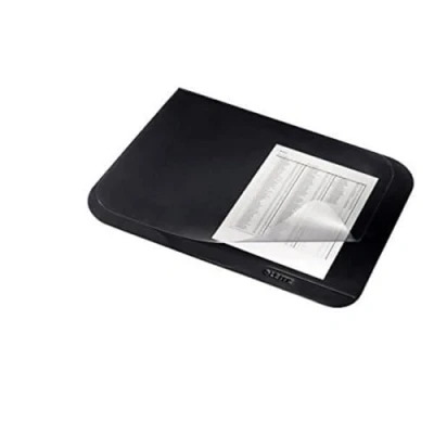 Abbildung von Leitz 53180095 Schreibunterlage, Soft Touch, mit Abdeckung, 40x53 cm, schwarz
