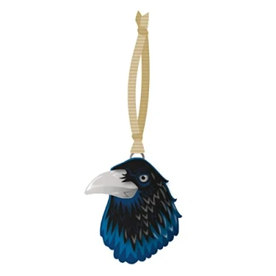 Abbildung von Half Moon Bay Weihnachstsbaumschmuck Weihnachstsschmuck Weihnachtsdekoration Ravenclaw Harry Potter Geschenkanhänger Weihnachten