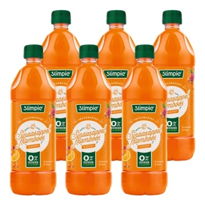 Abbildung von Slimpie Orange Himbeere Limonaden Sirup 6x 650ml
