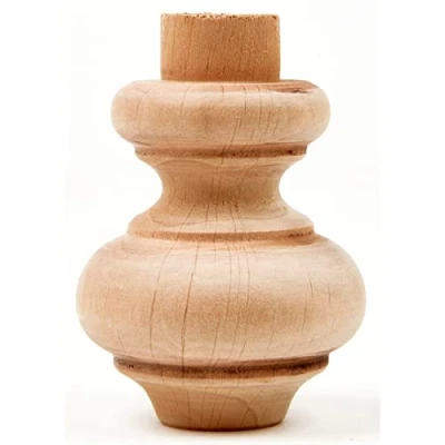 Abbildung von Holzando Holzfüße für Möbel aus Erle ø53