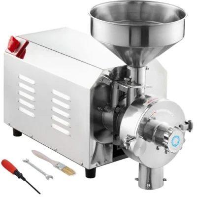 Abbildung von VEVOR Elektrische Getreidemühle 3kW Maschine Maismühle 255mm Verarbeitung