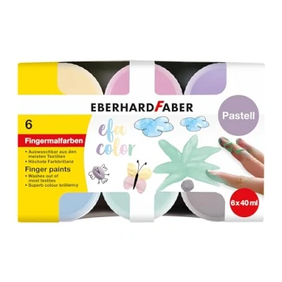 Abbildung von EBERHARD FABER Fingerfarben farbsortiert