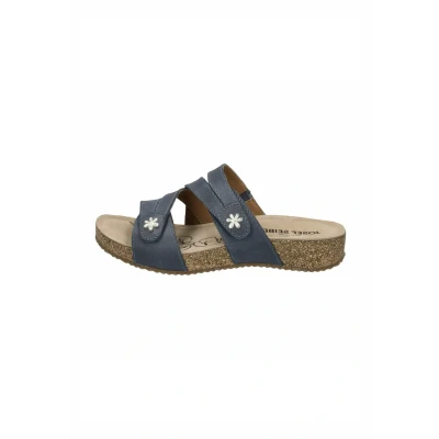 Abbildung von Josef Seibel Damen Pantoletten Tonga 82, Frauen Slipper,Weite G (Normal),schluepfschuhe,Slides,Slip ons,Backless Slipper,Jeans,42 EU